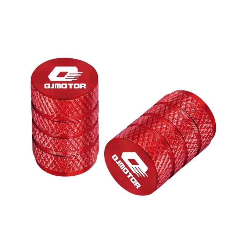 Motorcycle Wheel Tire Valve Stem Caps Dustproof Cover For Qjmotor Srt Srk Srv 250 300 550 650 800 S Qj 500S 300S Accessories