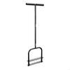 Strong Manual Lawn Aerator With 34.6 Inch Long Handle And Wide Step Plate For Back Saving Operation M4YD