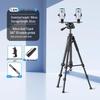 Professional Mobile Phone & DSLR Tripod with Pulley and Universal Ball Head for Live Streaming