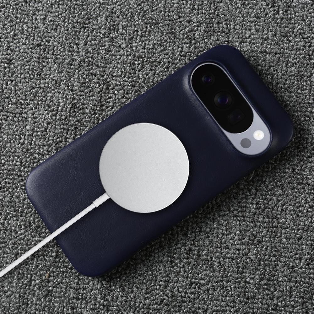 Pro Magsafe Originální kožené magnetické pouzdro pro Google Pixel 10 9 Pro XL 8 6A 7 Pro Vintag Oil Wax Business Kryt na telefon Zadní Coque