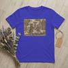 Unisex 18th Century European Woodcut Prints T Shirts Devil in Disguise Cotton Tops Funny Short Sleeve Round Neck Tees Gift TShirts