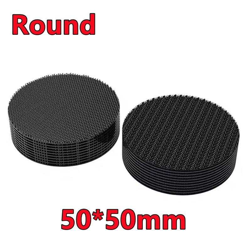 1-60 Stück doppelseitige Befestigungsaufkleber Teppichunterlage Armaturenbrettmatte Hohe Klebkraft Fixierpflaster Bodenmatten Anti-Rutsch-Griffbandaufkleber