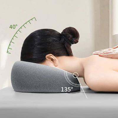 Face Down Pillow Prone Pillow for Prone Face Down Resting Comfort Memory Foam Ergonomics Home Massage Headrest for Beauty Salon