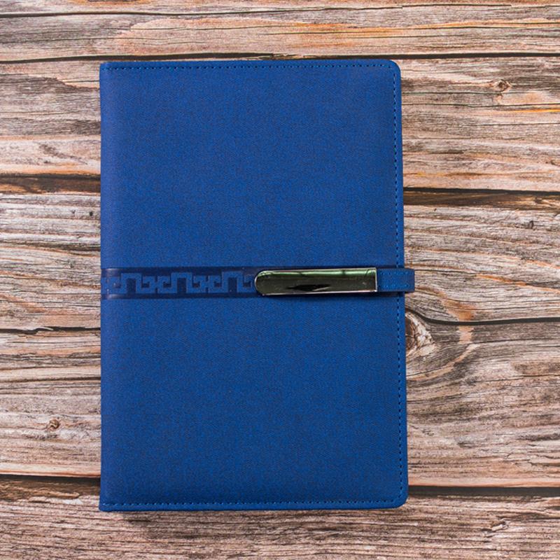 Factory Supplied A5 Plain Notebook, Long Magnetic Buckle Design, Ideal for Office Stationery, School Supplies