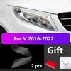 2Pcs Car Headlight Protective Film For Mercedes Benz W447 V 250 d TPU Black Sticker Transparent Decoration Accessories