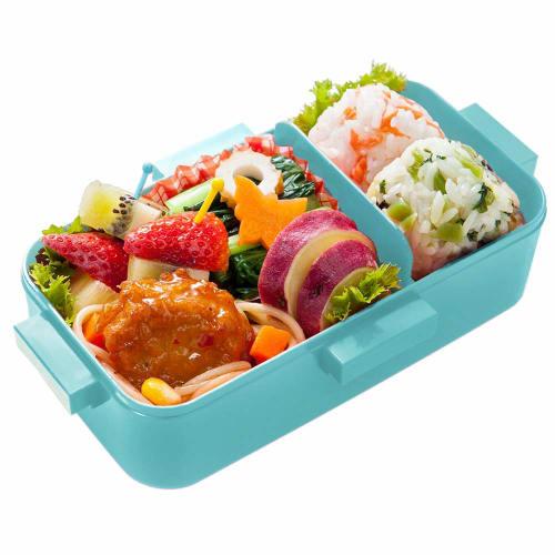 Skater Ag+ Silver Ion Antibacterial Bento Box with Domed Lid, 530ml, Apricot, PFLB6AG