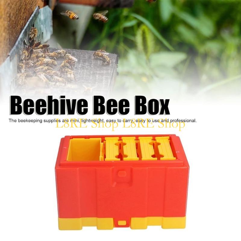 L8RE Rearing Box Bees Mating Box Beekeeping Equipment Plastic Texture for Farmers