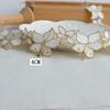 Decorative Lace With Accessories Fabric Lace Accessories High-Grade Gold Thread Embroidery Water-Soluble Lace Cheongsam Clothing Materials