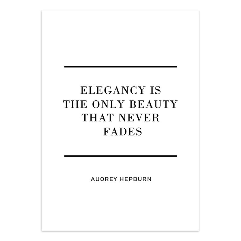 

Скандинавский постер Вдохновляющие буквы Настенное искусство Картина Холст Живопись для гостиной Современная простота Домашнее украшение Принты 21x30cm No Framed