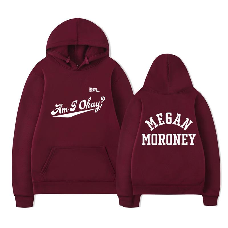 Megan Moroney Am I Okay Men's Hoodies Boys Harajuku Girls Pullover Fancy Music Gift Casual Loose Comfortable Sweatshirt