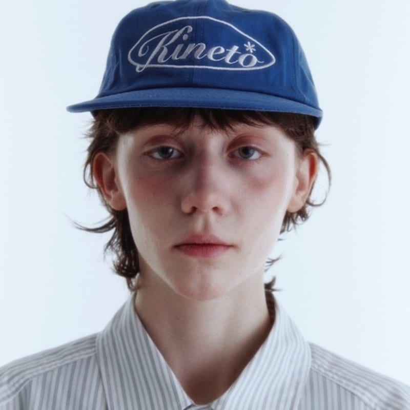 

KINETO Oval Classic Logo Ball Cap_Gray Blue OS