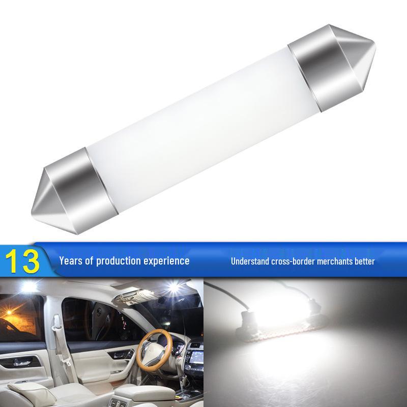 

Светодиодная лампа для чтения T10 3014 31-36 мм 9SMD Молочно-белая Высокая яркость Потолочный свет 9SMD 31MM