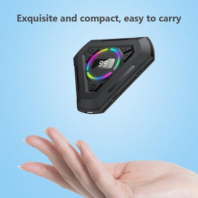 Automatic Tapper with Digital Display & RGB Light Finger Clicking Simulator Screen Clickers for Gamings Shopping Live Broadcasts
