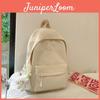Stylish High-capacity Nylon Backpack For Casual Travel Neutral Design Waterproof