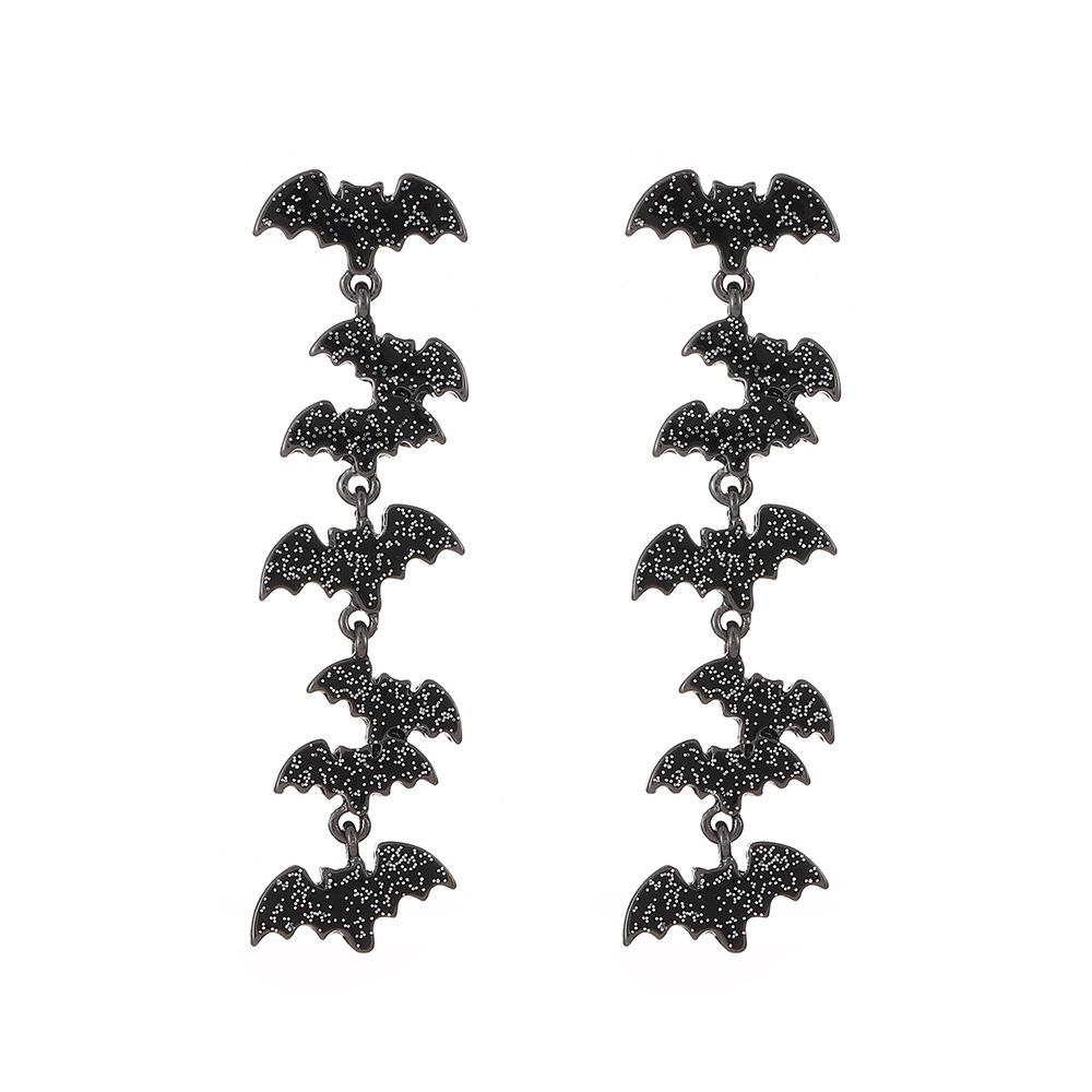 

Womens Halloween Earrings: Funny Little Devil, Bat, Spider, and Pumpkin Designs