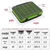 Double-Sided Portable V-Shaped Fishing Lure & Hook Storage Box