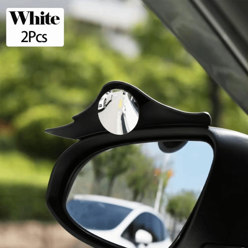 2pcs 360 Degree Adjustable Blind Spot Mirror Wide Angle Rear View Mirror  Blind Spot Detection