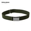 Gift Pants Strap Solid Color Boys Girls Alloy Buckle Waistband Kids Canvas Belt Adjustable