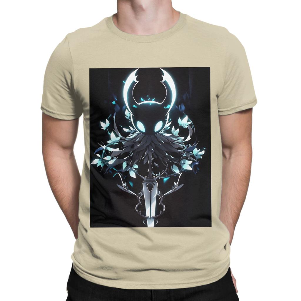 Neon Hollow Knight Novelty 100 Cotton Tshirt Hollow Knight Silksong Tops Tees For Unisex