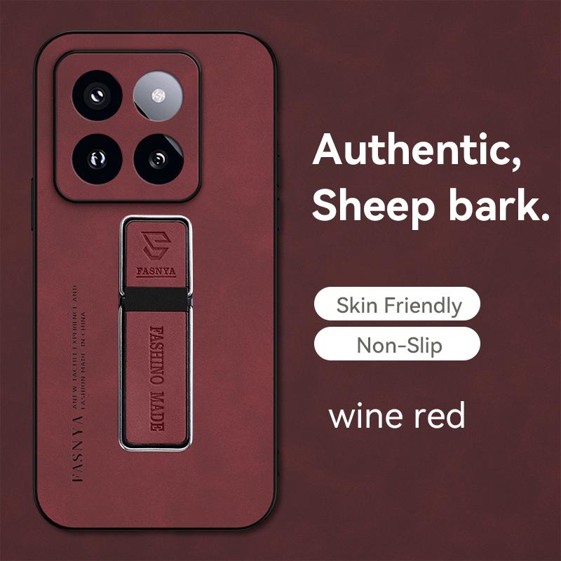 

Для Xiaomi 14 Pro Чехол кожаный автомобильный магнитный держатель чехлы для телефонов для Xiomi Xiaomy Mi14 Mi 14 14 Pro Силиконовый противоударный задний чехол For Mi 14 Pro