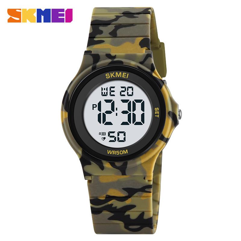 Stylish and simple student watch waterproof luminous electronic watch men's and women's sports multi-function electronic watch
