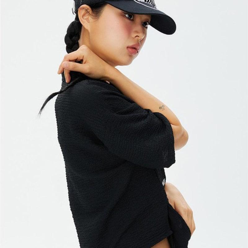 LIFEWORK [LIFEWORK] Mesh Big Radog Trucker Ball Cap_LW235CP051