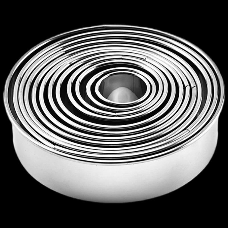 

Набір із 12 металевих кілець для мусу Deou Starlight