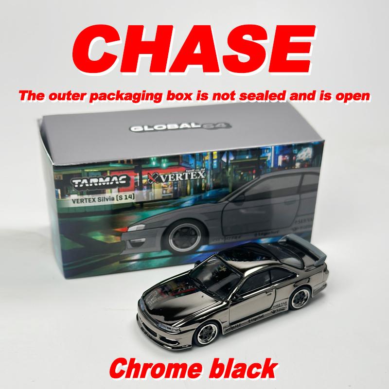 

Tarmac Works 1:64 TW VERTEX Silvia S14 Сірий Chase литий автомодель