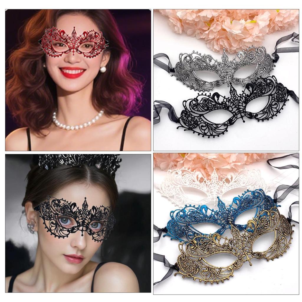 Women's Lace Eye Mask for Halloween Masquerade Party