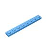 10PCS 3460 1x8 Basic Building Block Moc Loose Parts Compatible with Bricks DIY Children's Toy Assembly Gift Storage