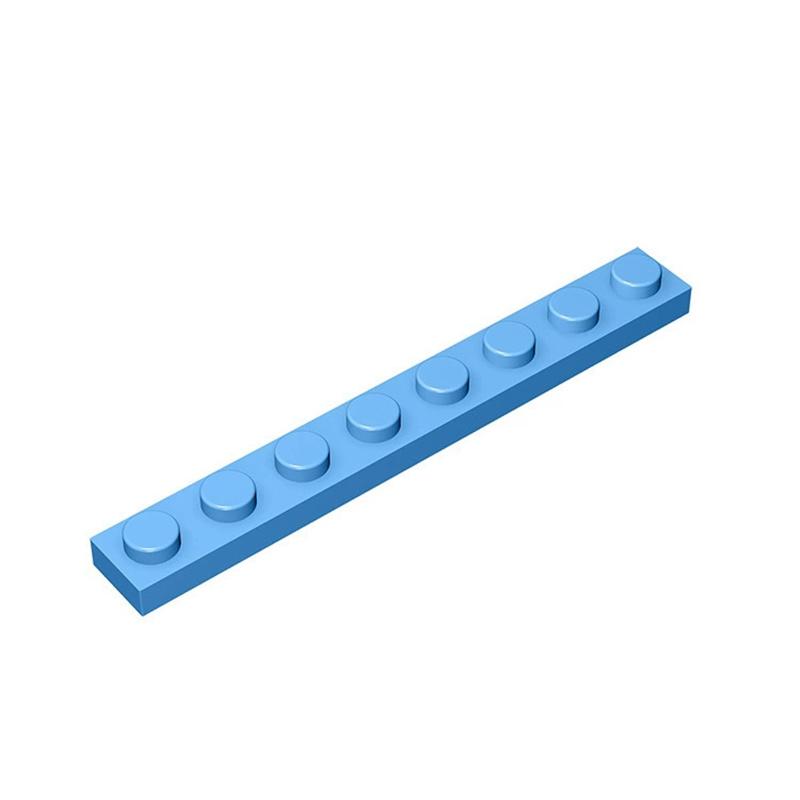 

10PCS 3460 1x8 Basic Constructing Block Moc Loose Components Works With featuring Bricks DO-IT-YOURSELF Children s Toy Assembly Gift Storage 10PCS светло-синий