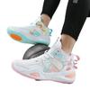 2025 new mandarin duck basketball shoes men's high-top youth student sports training running shoes