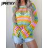 Camicie e Bluse Casual Moda da Donna JPNTKY con Scollo a O e Maniche Lunghe
