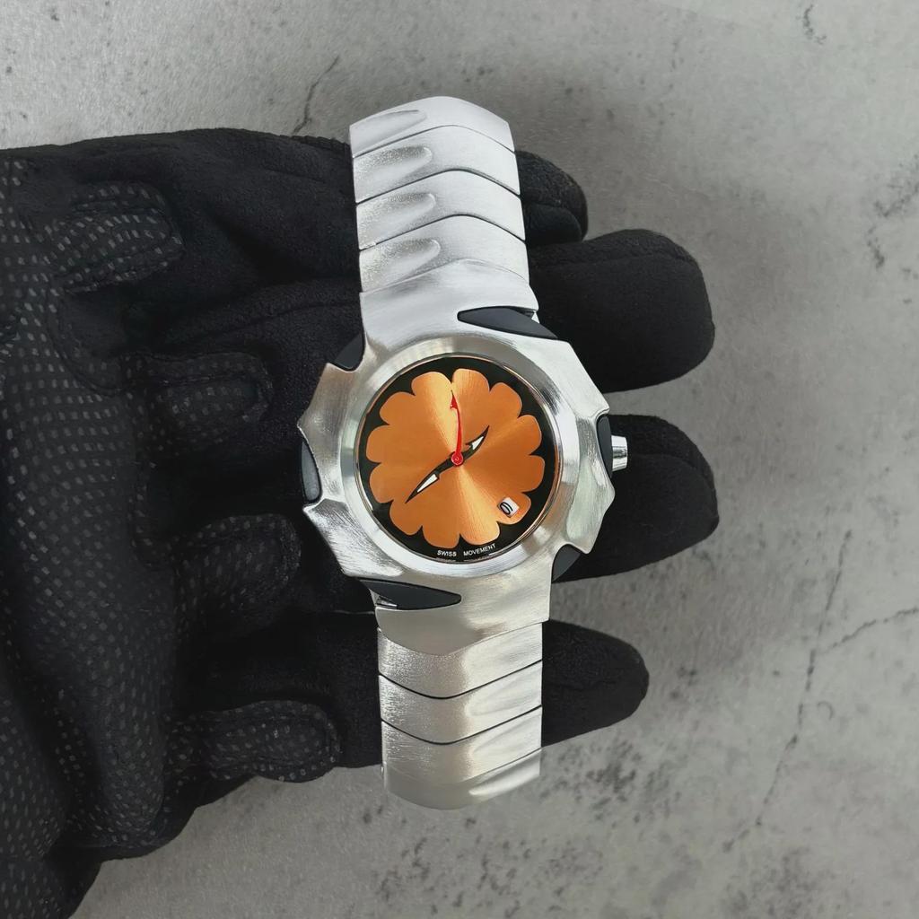 Y2K Mechanische Herrenuhr „Blade“ – Hochwertiges, einzigartiges Design, wasserdichte Eiche