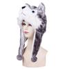 Jixin4you Animal Hat, Christmas Cosplay, Plush Kigurumi Costume, Cow, Tiger, Year of the Ox, Kids, Men, Women, Animal Headgear, Windproof, Cold