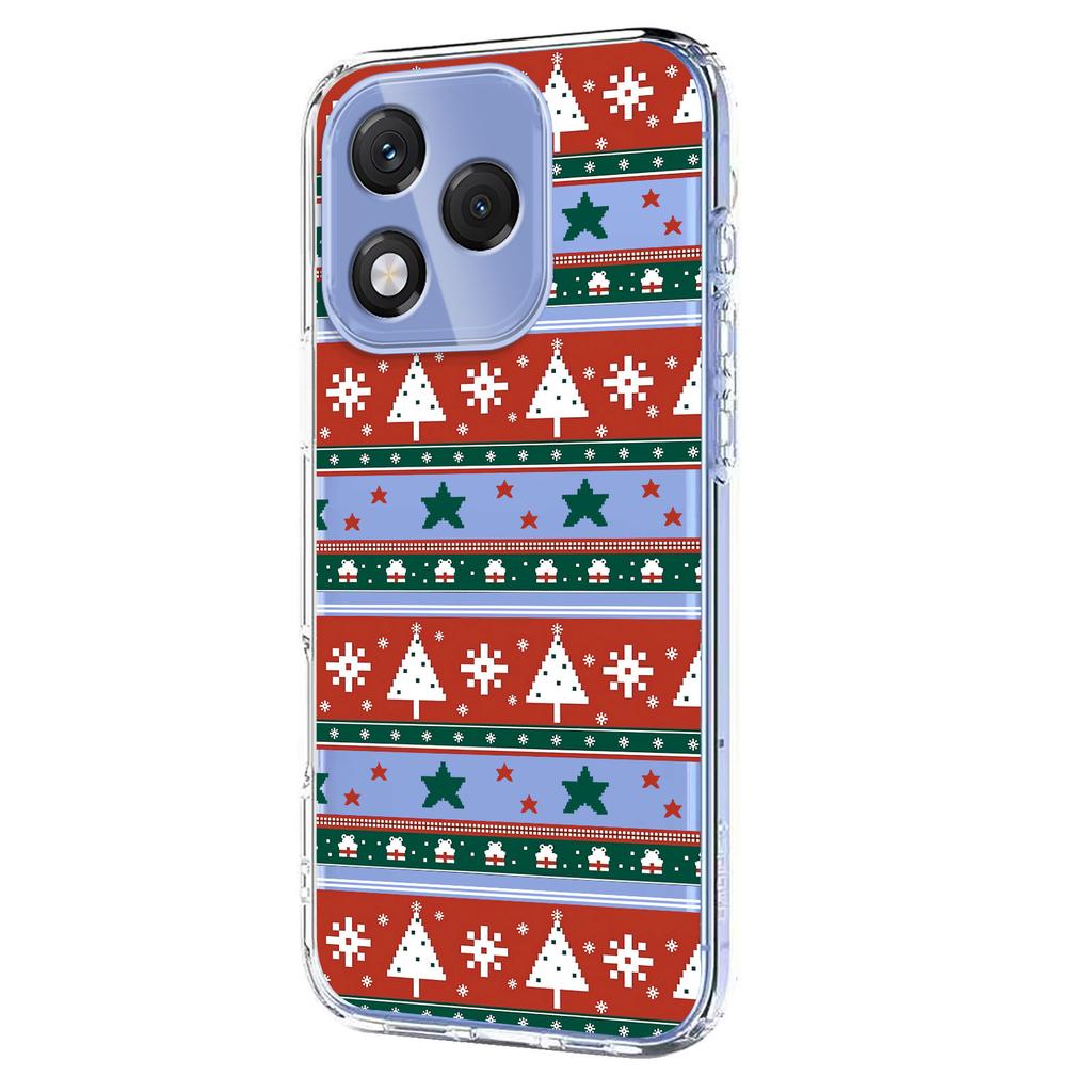 For Honor 400 Lite 5G Case Christmas Themed Pattern Printing TPU Phone Back Cover