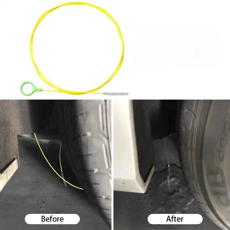 Xiaomi 2/3m Sturatubi per Fognature Auto Spazzola per Pulizia Tetto Apribile Auto Tubo Lungo Foro di Scarico Sturatubi Scarico Strumenti per la Pulizia Auto Accessori Auto