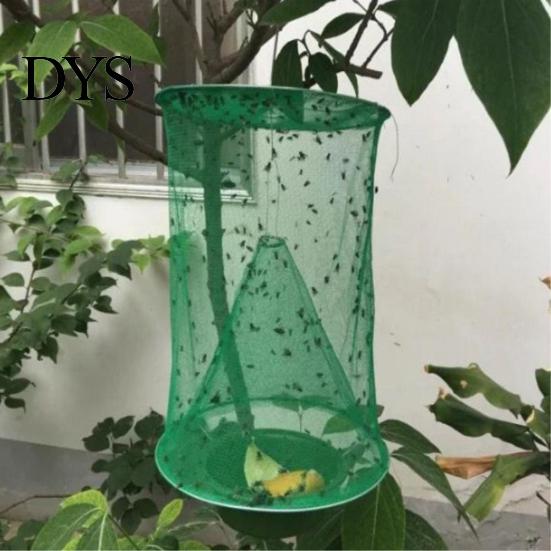 1/2/3/4 Stück wiederverwendbares hängendes, zusammenklappbares Fliegenfalle für Zuhause, Bauernhof, Insektenfänger, Käfignetz