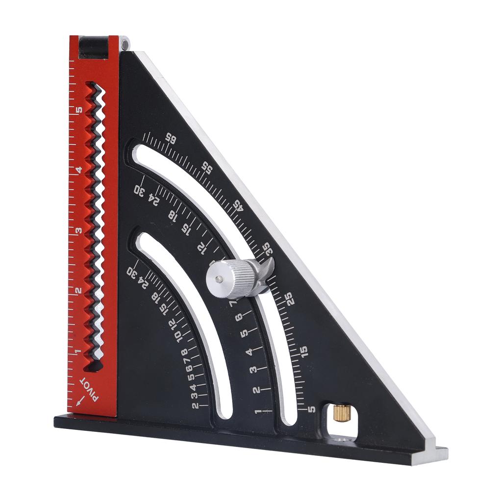 Folding Triangle Square Adjustable Positioning Magnet Goniometer Woodworking Scribe Tool