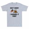 TShirt Saw Tree First It I Arborist Worry Unisexs Novelty Hugged Dont Funny