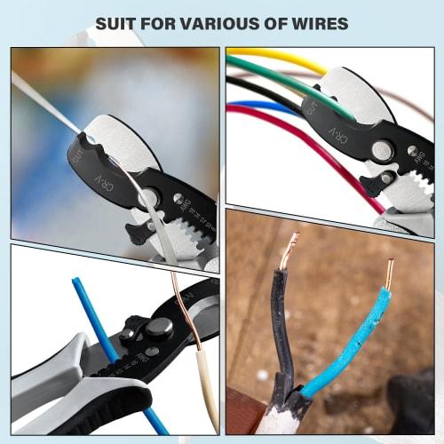 BOOSDEN Cable Cutter, Wire Cutter, Handy Cable Cutter for Aluminum, Copper, and Wiring, Compact and Multi-Function