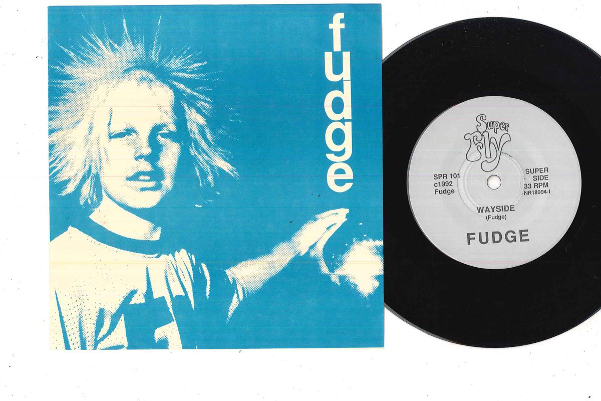 

7inch Record FUDGE - Girlwish SPR101 SUPER FLY 1993 US Rock Used