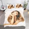 Exquisite 3D Ariana Grande Wallpaper Anime Digital Printing Bedding Set Duvet Cover Comforter Bed Youth Kids Girl Boys Gift