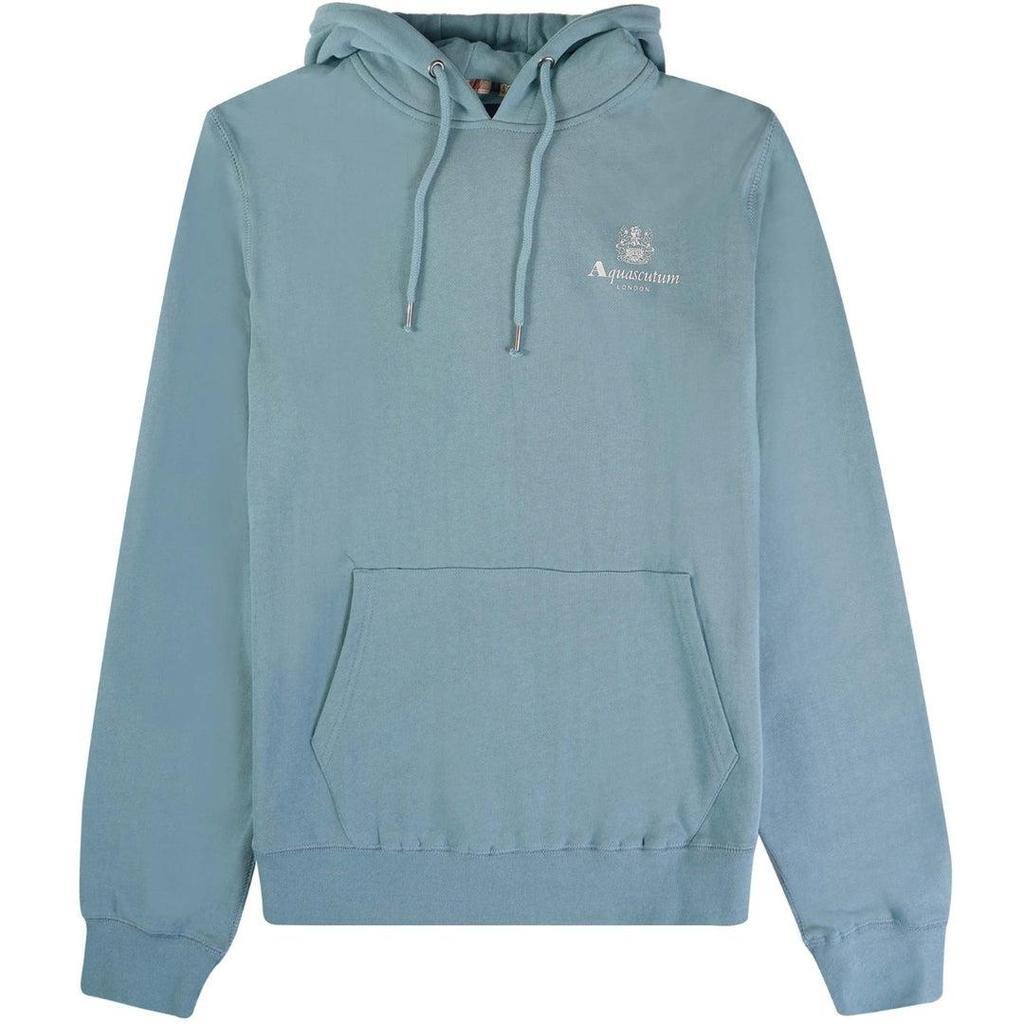 Aquascutum Mens Active Small Logo Hoodie