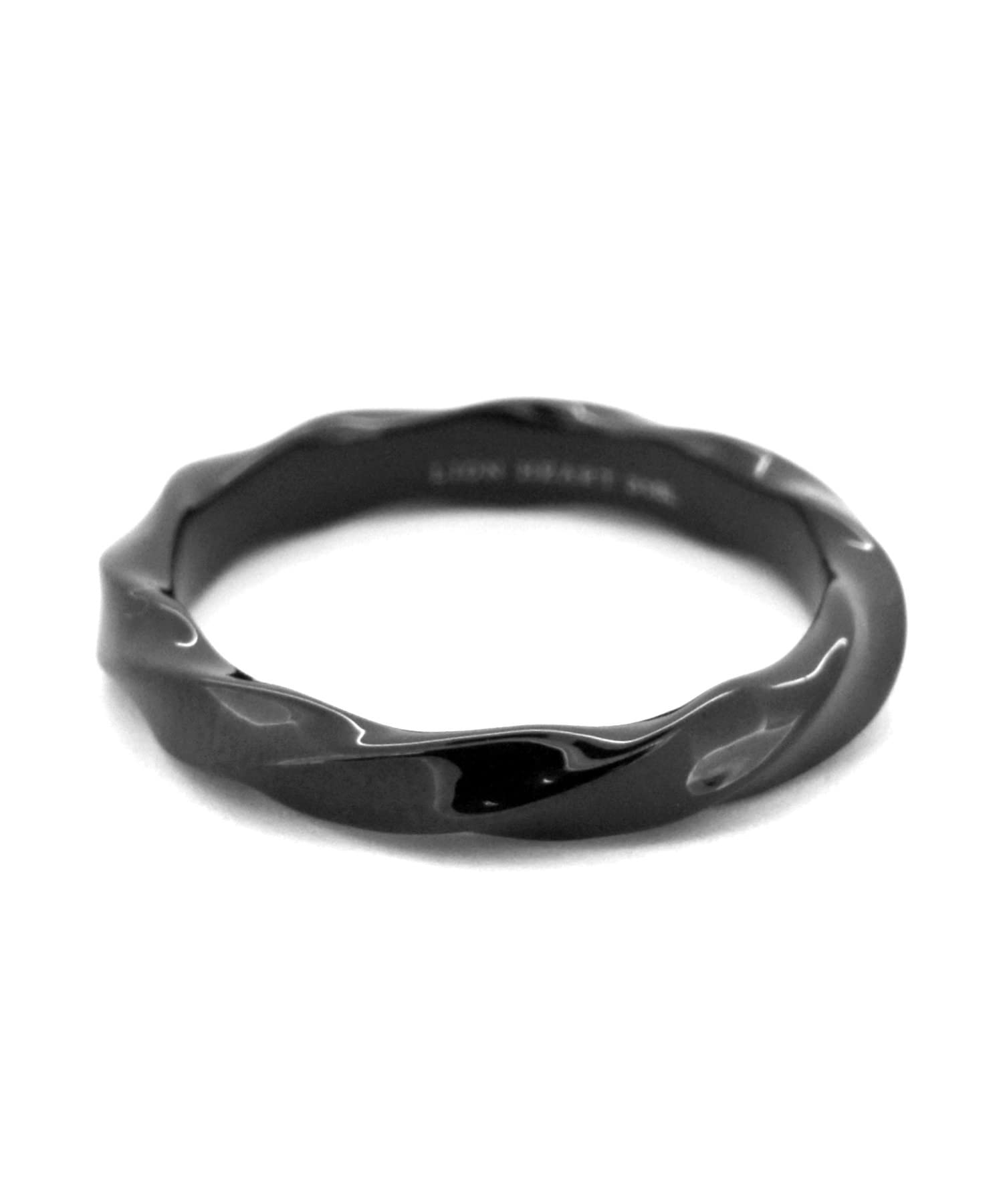 

Ring Duo Surgical Stainless Steel Black Direct Sales [Lion Heart] Ring/Twist Men s (15)