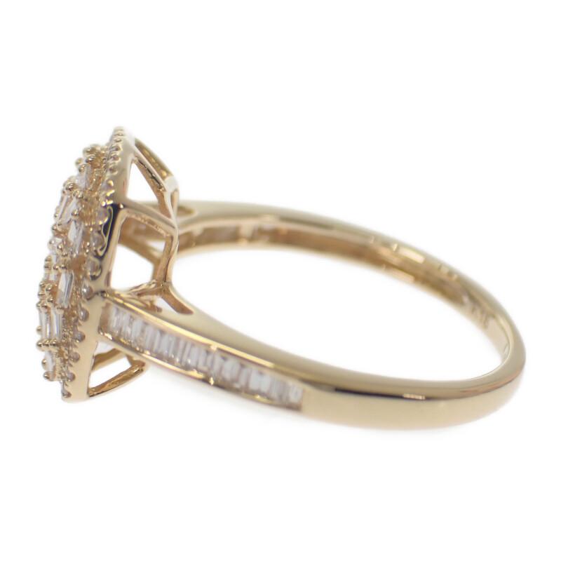 no brand  #13(JP Size) ring K18 yellow gold Women