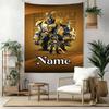 Love Transformers Custom Your Name Wall Decor Tapestry Art For Pet Memorial Birthdaywedding Party Backdrop Family Gift