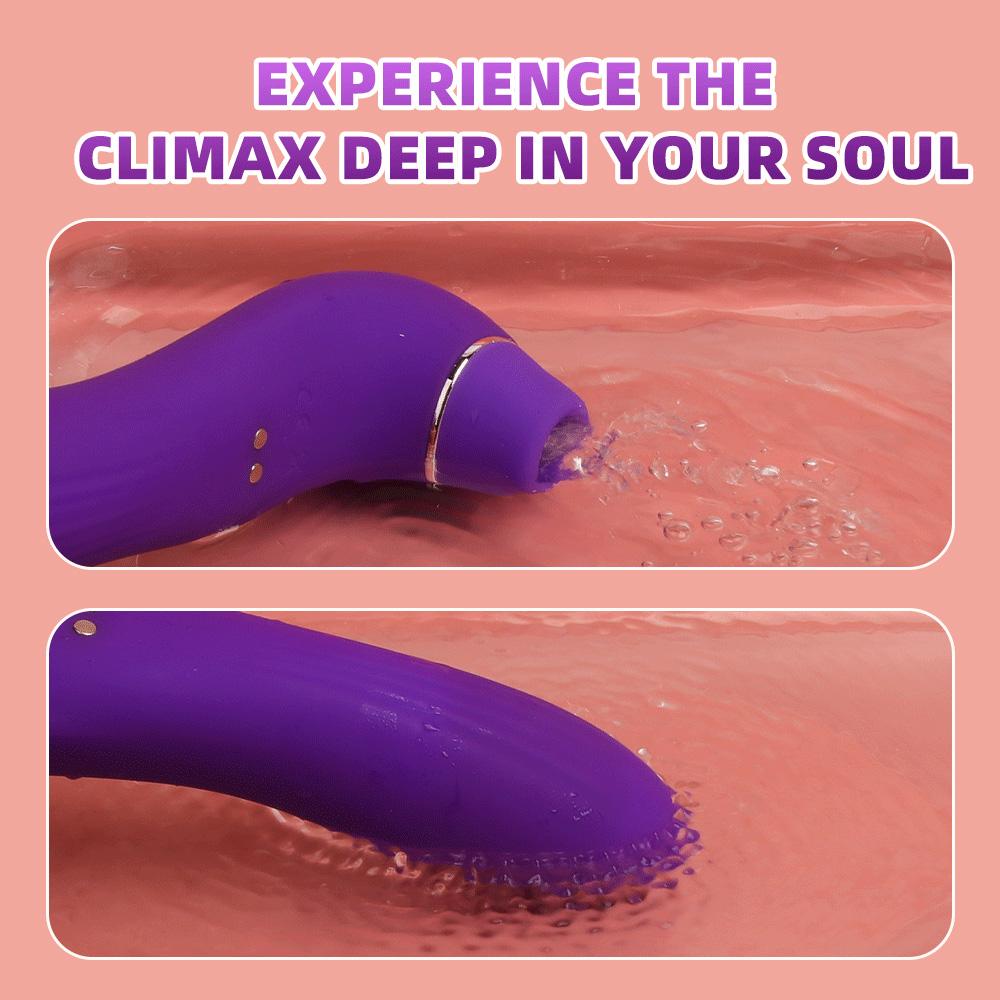 Female Sucking Vibrator Clitoris Stimulator G Spot Dildo Nipple Oral Blowjob Vacuum Clit Sucker Adult Sex Toys for Women