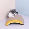 2Pcs Cat Scratching Toy Yellow Creative Banana Design Scratch Board