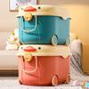 Large Capacity Plastic Children's Toy Storage Box - Household Sorting Container for Snacks Sundries & Baby Clothes Organizer